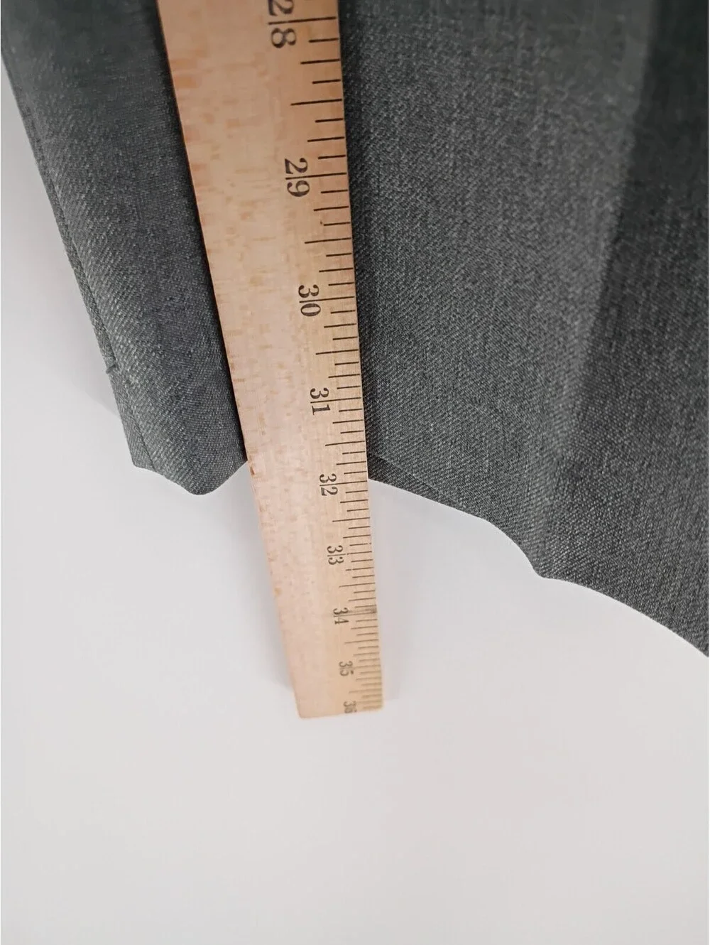 Vintage Levi's Action Slacks Men's Size 36x30 Gray Dress Trousers Chino Pants